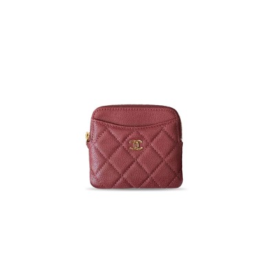 CHANEL CLASSIC ZIPPED COIN PURSE AP2061 (11*9.5*1.5cm)